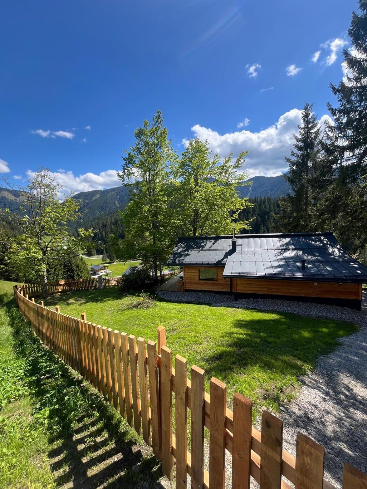 Huette Neuhaus Villa Annaberg im Lammertal Exterior photo